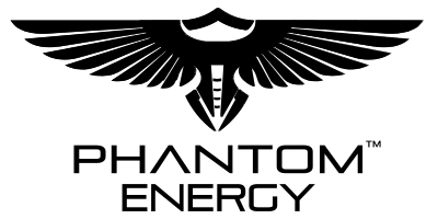 Phantom Energy Logo Black